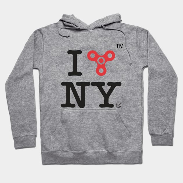 I FIDGET NY Hoodie by pasquale